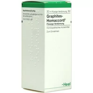 GRAPHITES HOMACCORD Gocce, 30 ml GRAPHITES HOMACCORD Gocce, 30 ml