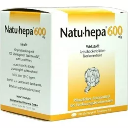 NATU HEPA Compresse rivestite da 600 mg, 100 pz