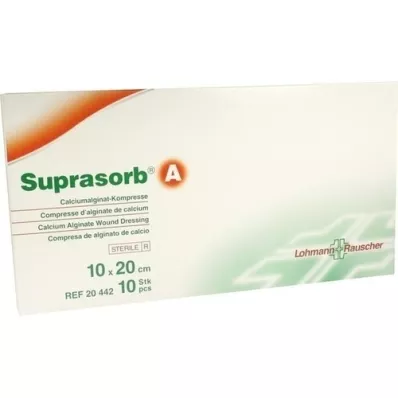 SUPRASORB A Alginato di calcio compr.10x20 cm, 10 pz