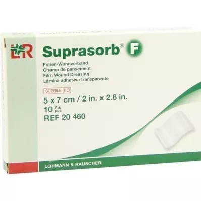 SUPRASORB F F Film medicazioni per ferite 5x7 cm sterili, 10 pezzi
