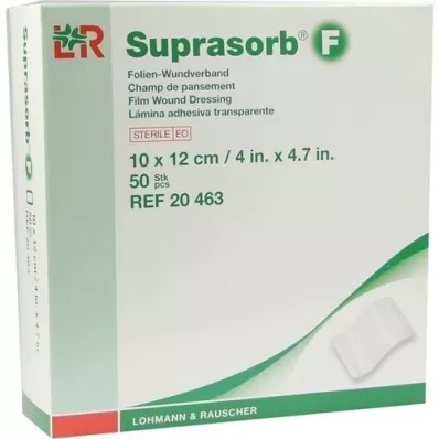 SUPRASORB F Medicazione in lamina 10x12 cm sterile, 50 pz