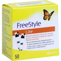 FREESTYLE Strisce reattive Lite senza codifica, 50 pezzi