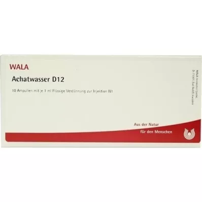 ACHATWASSER D 12 fiale, 10X1 ml ACHATWASSER D 12 fiale, 10X1 ml