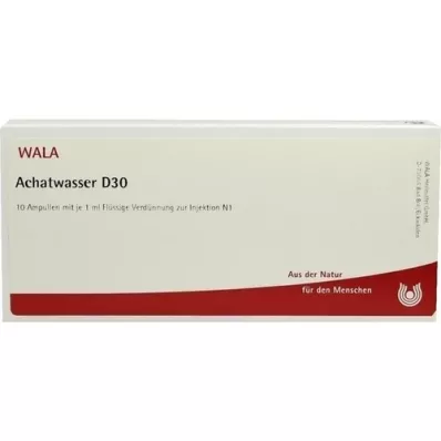 ACHATWASSER D 30 fiale, 10X1 ml ACHATWASSER D 30 fiale, 10X1 ml