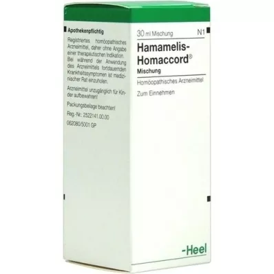HAMAMELIS HOMACCORD Gocce, 30 ml HAMAMELIS HOMACCORD Gocce, 30 ml