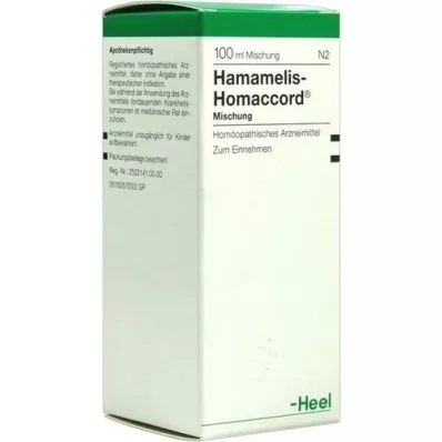 HAMAMELIS HOMACCORD Gocce, 100 ml HAMAMELIS HOMACCORD Gocce, 100 ml