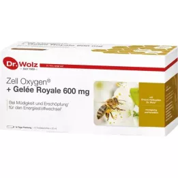 ZELL OXYGEN+ Pappa Reale 600 mg fiale da bere, 14X20 ml