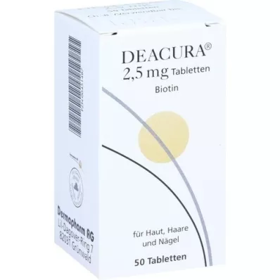 DEACURA compresse da 2,5 mg, 50 pz
