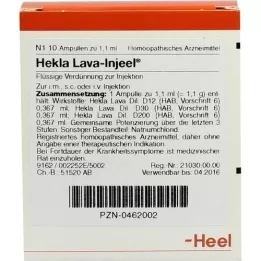 HEKLA LAVA Fiale Injeel, 10 pz