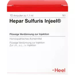 HEPAR SULFURIS INJEEL Fiale, 10 pz