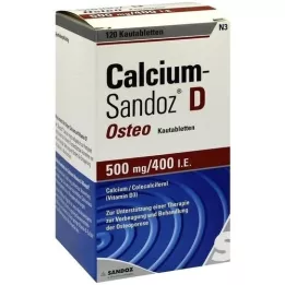 CALCIUM SANDOZ D Osteo 500 mg/400 UI compressa masticabile, 120 pz