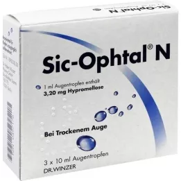 SIC OPHTAL Collirio N, 3X10 ml