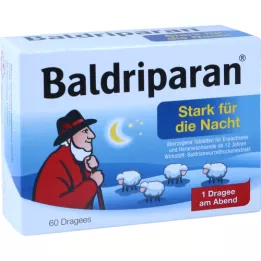 BALDRIPARAN Tab. fortemente rivestito per la notte, 60 pezzi