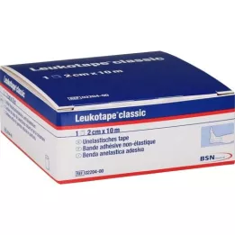 LEUKOTAPE Classico 2 cmx10 mt bianco, 1 pz