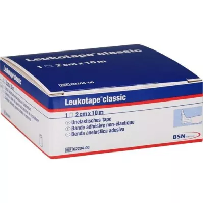 LEUKOTAPE Classico 2 cmx10 mt bianco, 1 pz LEUKOTAPE Classico 2 cmx10 mt bianco, 1 pz