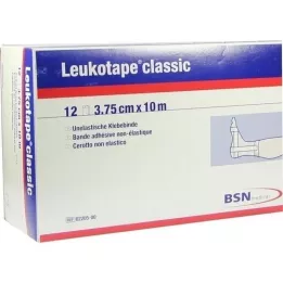 LEUKOTAPE Classico 3,75 cmx10 m bianco, 12 pz