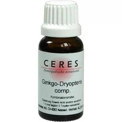 CERES Ginkgo dryopteris comp. gocce, 20 ml