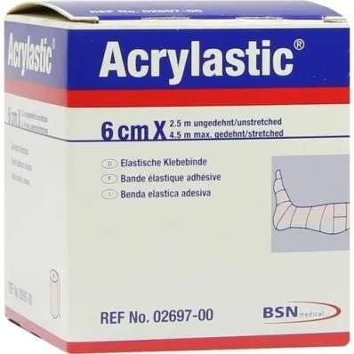 ACRYLASTIC Bende 6 cmx2,5 m, 1 pezzo ACRYLASTIC Bende 6 cmx2,5 m, 1 pezzo