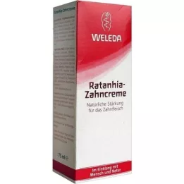 WELEDA Dentifricio Ratanhia, 75 ml