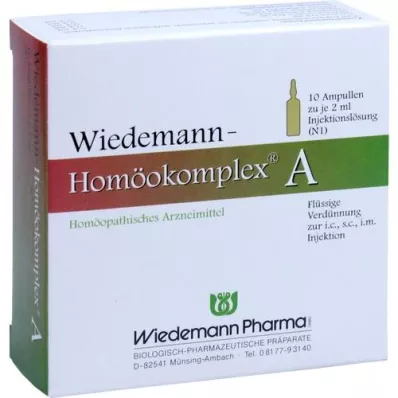 WIEDEMANN Homeocomplesso A fiale, 10X2 ml WIEDEMANN Homeocomplesso A fiale, 10X2 ml