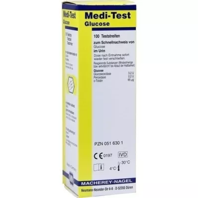 MEDI-TEST Strisce reattive per glucosio, 100 pezzi