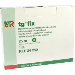 TG Benda di rete fissa C 25 m bianca, 1 pezzo