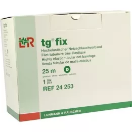 TG Benda a rete fissa D 25 m bianca, 1 pezzo