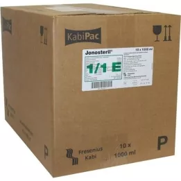 JONOSTERIL Soluzione per infusione in plastica, 10X1000 ml