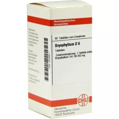 BRYOPHYLLUM D 6 compresse, 80 pz BRYOPHYLLUM D 6 compresse, 80 pz