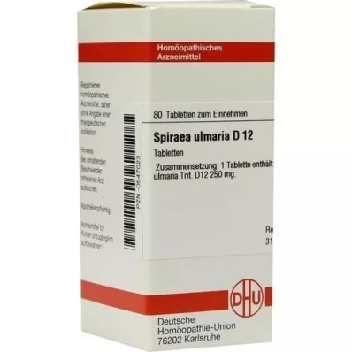 SPIRAEA ULMARIA D 12 compresse, 80 pz SPIRAEA ULMARIA D 12 compresse, 80 pz