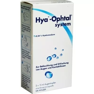 sistemaHYA-OPHTAL collirio, 2X15 ml