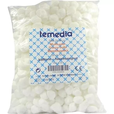 MULLTUPFER formato nocciola, non sterile, 500 pezzi MULLTUPFER formato nocciola, non sterile, 500 pezzi