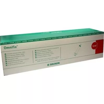 OMNIFIX Solo Spr.5 ml Luer Lock senza lattice, 100X5 ml OMNIFIX Solo Spr.5 ml Luer Lock senza lattice, 100X5 ml
