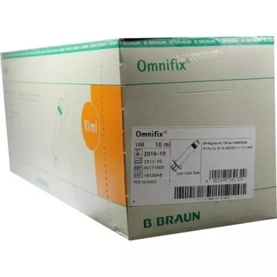 OMNIFIX Solo Spr.10 ml Luer Lock senza lattice, 100X10 ml OMNIFIX Solo Spr.10 ml Luer Lock senza lattice, 100X10 ml