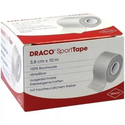 DRACO TAPEVERBAND 3,8 cmx10 m bianco, 1 pezzo DRACO TAPEVERBAND 3,8 cmx10 m bianco, 1 pezzo