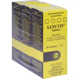 SANUVIS Compresse, 3X80 pz