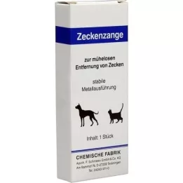 ZECKENZANGE in metallo, 1 pezzo