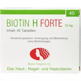 BIOTIN Compresse H forte, 40 pz