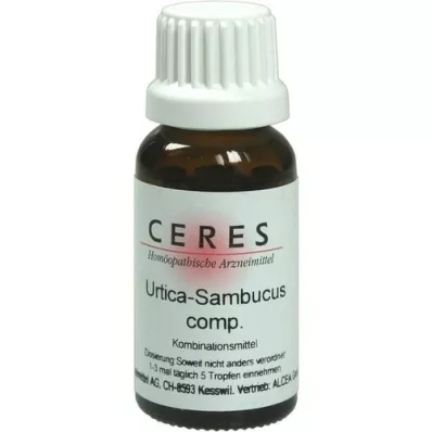 CERES Urtica sambucus comp. gocce, 20 ml