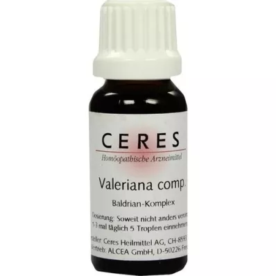 CERES Valeriana comp. gocce, 20 ml