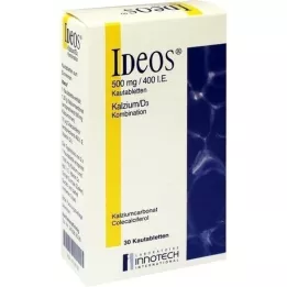 IDEOS Compresse masticabili da 500 mg/400 UI, 30 pz