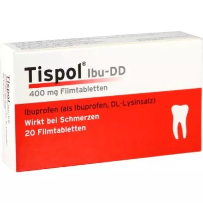 TISPOL Ibu DD compresse rivestite con film, 20 pz