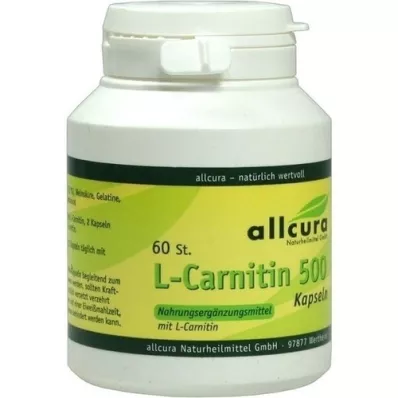L-CARNITIN KAPSELN 500, 60 pz