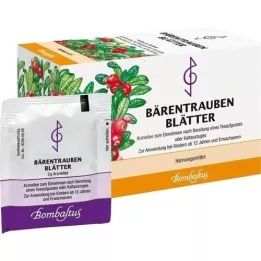 BÄRENTRAUBENBLÄTTER Sacchetto filtro, 20X3 g