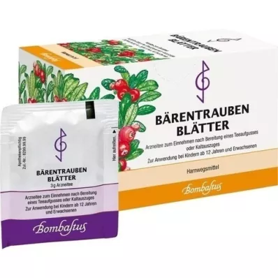 BÄRENTRAUBENBLÄTTER Sacchetto filtro, 20X3 g BÄRENTRAUBENBLÄTTER Sacchetto filtro, 20X3 g