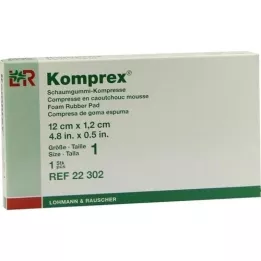 KOMPREX Gommapiuma compr. taglia 1 vestibilità renale, 1 pezzo