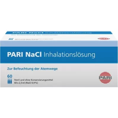 PARI Fiale della soluzione per inalazione di NaCl, 60X2,5 ml