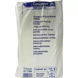 COMPRINET per calza al ginocchio taglia 1 bianco, 2 pz