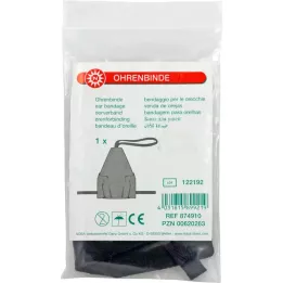 OHRENBINDE nero medio, 1 pz