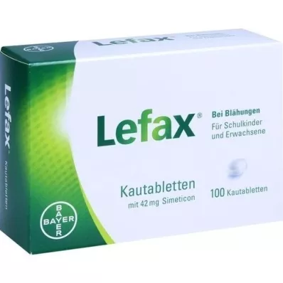 LEFAX Compresse masticabili, 100 pz LEFAX Compresse masticabili, 100 pz